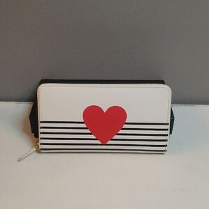 Stylish Heart Design Women's Wallet